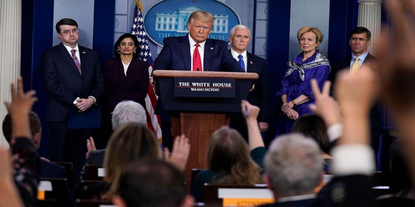 Donald Trump at Press Conference
